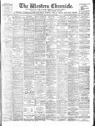 cover page of Western Chronicle published on May 13, 1904