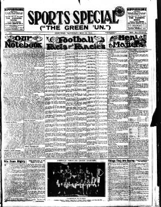 cover page of Star Green 'un published on May 13, 1916