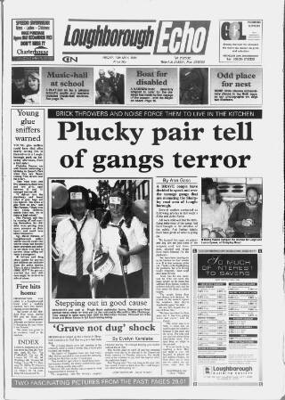 cover page of Loughborough Echo published on May 13, 1994