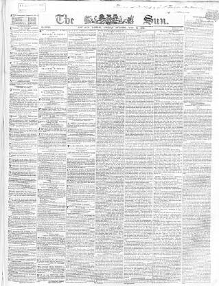 cover page of Sun (London) published on May 13, 1867