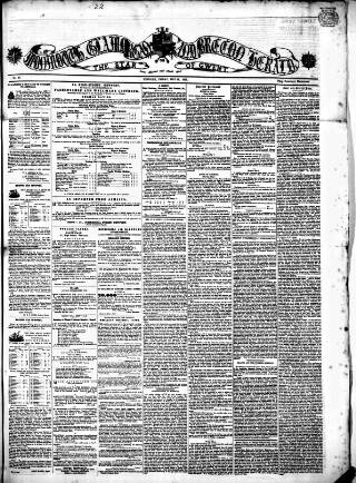 cover page of Star of Gwent published on May 13, 1853