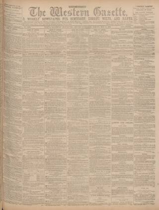 cover page of Western Gazette published on May 11, 1894