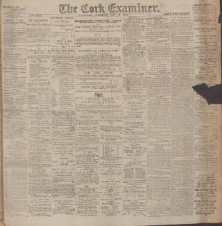 cover page of Cork Examiner published on May 11, 1901
