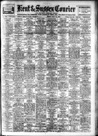 cover page of Kent & Sussex Courier published on May 12, 1950