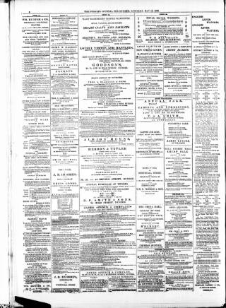 cover page of Dundee People's Journal published on May 12, 1888