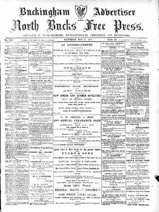 cover page of Buckingham Advertiser and Free Press published on May 11, 1901