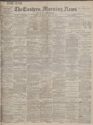cover page of Eastern Morning News published on May 11, 1897