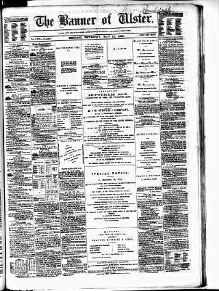 cover page of Banner of Ulster published on May 11, 1865