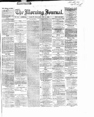 cover page of Glasgow Morning Journal published on May 11, 1864