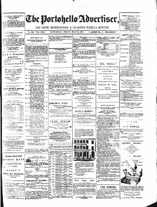 cover page of Portobello Advertiser published on May 12, 1876