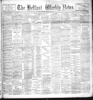 cover page of Belfast Weekly News published on May 12, 1894