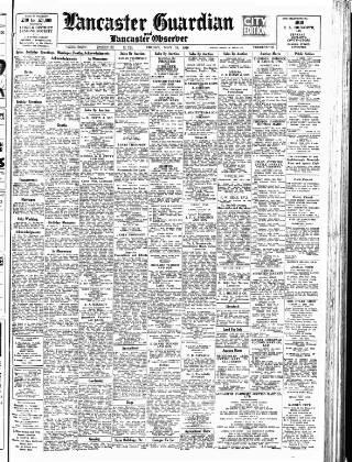 cover page of Lancaster Guardian published on May 11, 1956