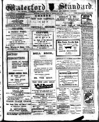 cover page of Waterford Standard published on May 11, 1918