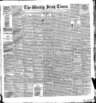 cover page of Weekly Irish Times published on May 11, 1889
