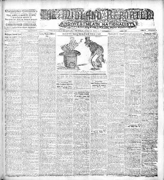 cover page of Midland Reporter and Westmeath Nationalist published on May 31, 1928