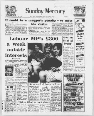 cover page of Birmingham Weekly Mercury published on May 12, 1974