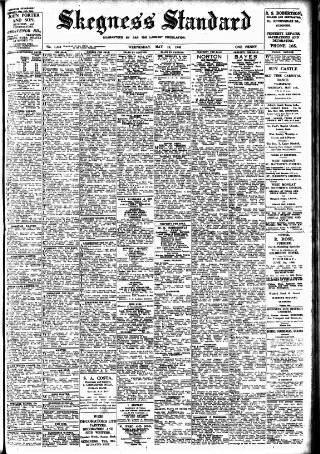 cover page of Skegness Standard published on May 12, 1948