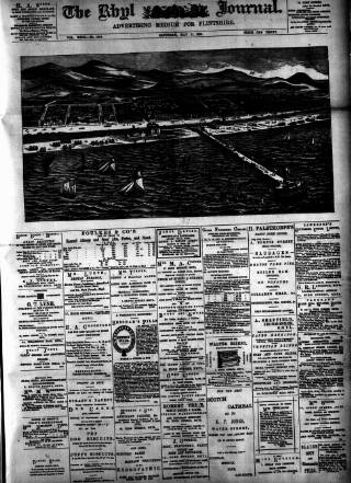 cover page of Rhyl Journal published on May 11, 1889
