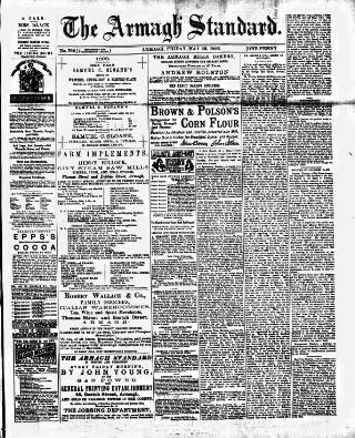 cover page of Armagh Standard published on May 12, 1893