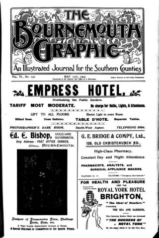 cover page of Bournemouth Graphic published on May 11, 1905