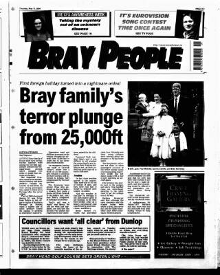 cover page of Bray People published on May 11, 2000