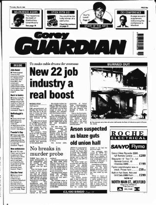 cover page of Gorey Guardian published on May 12, 1994