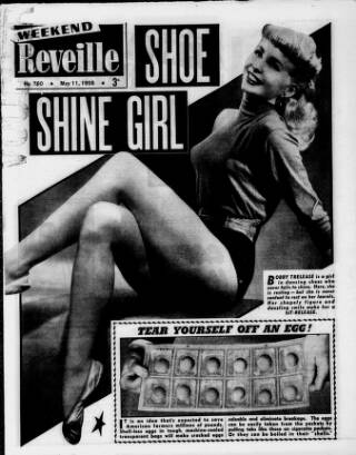 cover page of Reveille published on May 11, 1956