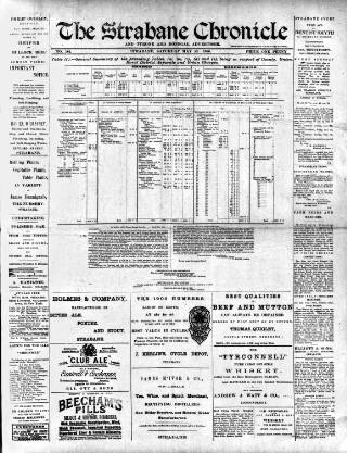 cover page of Strabane Chronicle published on May 12, 1900