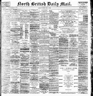 cover page of North British Daily Mail published on May 11, 1900