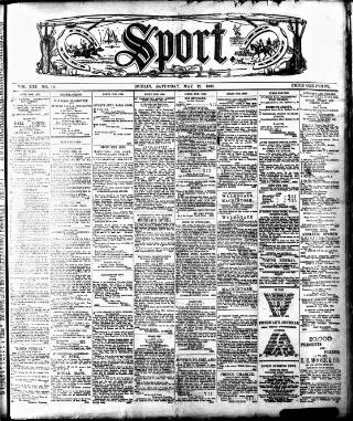cover page of Sport (Dublin) published on May 12, 1900