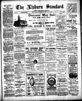 cover page of Lisburn Standard published on May 11, 1907