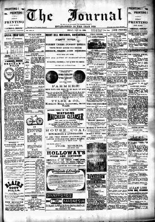 cover page of Carmarthen Journal published on May 11, 1894