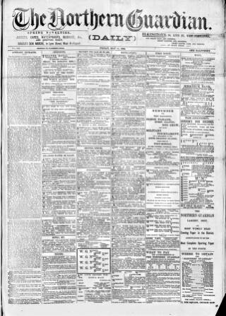 cover page of Northern Guardian (Hartlepool) published on May 11, 1894