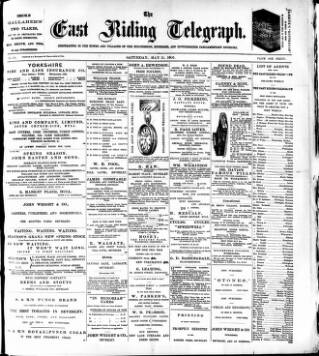 cover page of East Riding Telegraph published on May 11, 1901