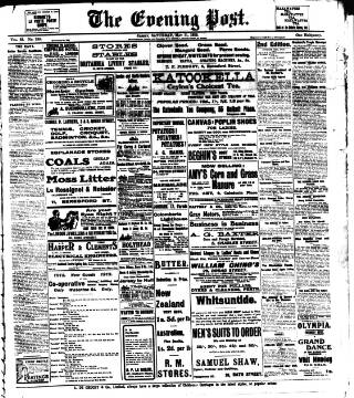 cover page of Jersey Evening Post published on May 11, 1912
