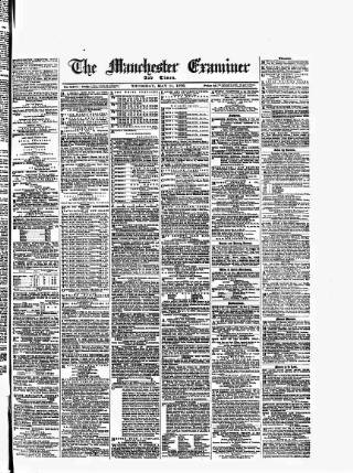 cover page of Manchester Daily Examiner & Times published on May 11, 1876