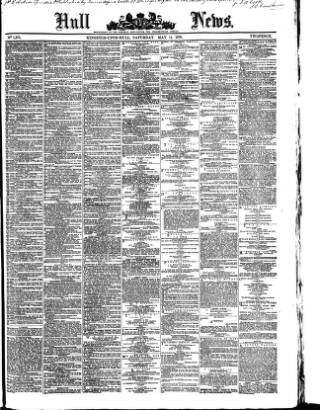 cover page of Hull Daily News published on May 11, 1878