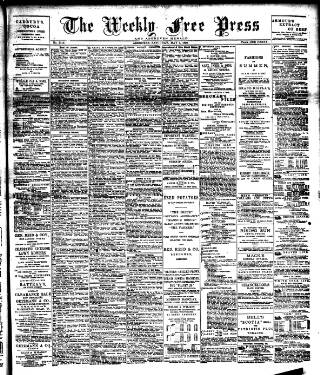 cover page of Weekly Free Press and Aberdeen Herald published on May 7, 1892