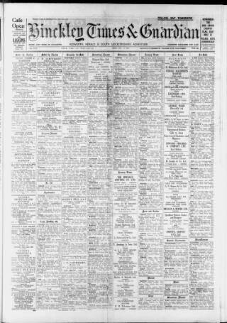 cover page of Hinckley Times published on May 12, 1950