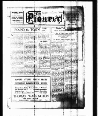 cover page of Ellesmere Port Pioneer published on May 11, 1928