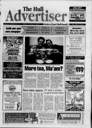 cover page of East Hull Advertiser published on May 19, 1999