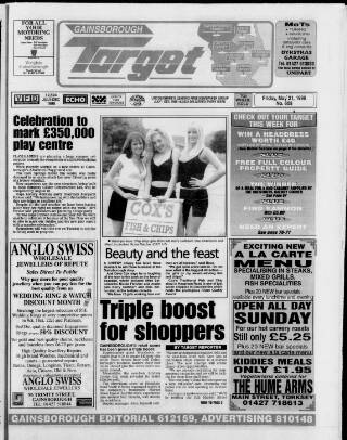 cover page of Gainsborough Target published on May 21, 1999
