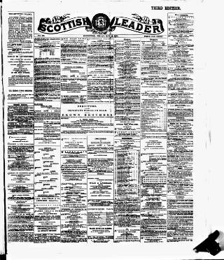 cover page of Scottish Leader published on May 11, 1888