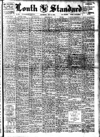 cover page of Louth Standard published on May 11, 1935