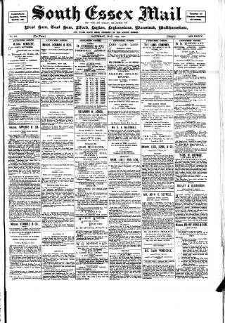 cover page of West Ham and South Essex Mail published on May 12, 1900