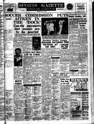 cover page of Football Gazette (South Shields) published on May 11, 1957