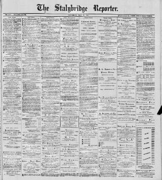 cover page of Stalybridge Reporter published on May 11, 1901