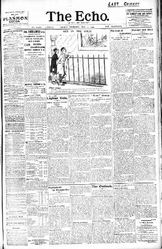 cover page of Echo (London) published on May 11, 1905