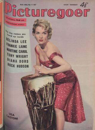cover page of Picturegoer published on May 11, 1957