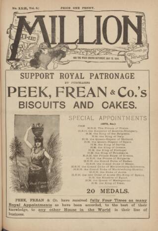 cover page of Million published on May 12, 1894